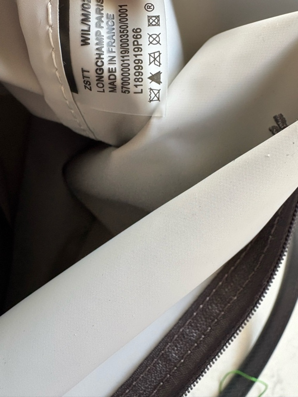 Longchamp Grey Tote Bag with Top Handle - Picture 5 of 10